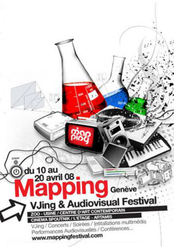 Affiche mapping 2008